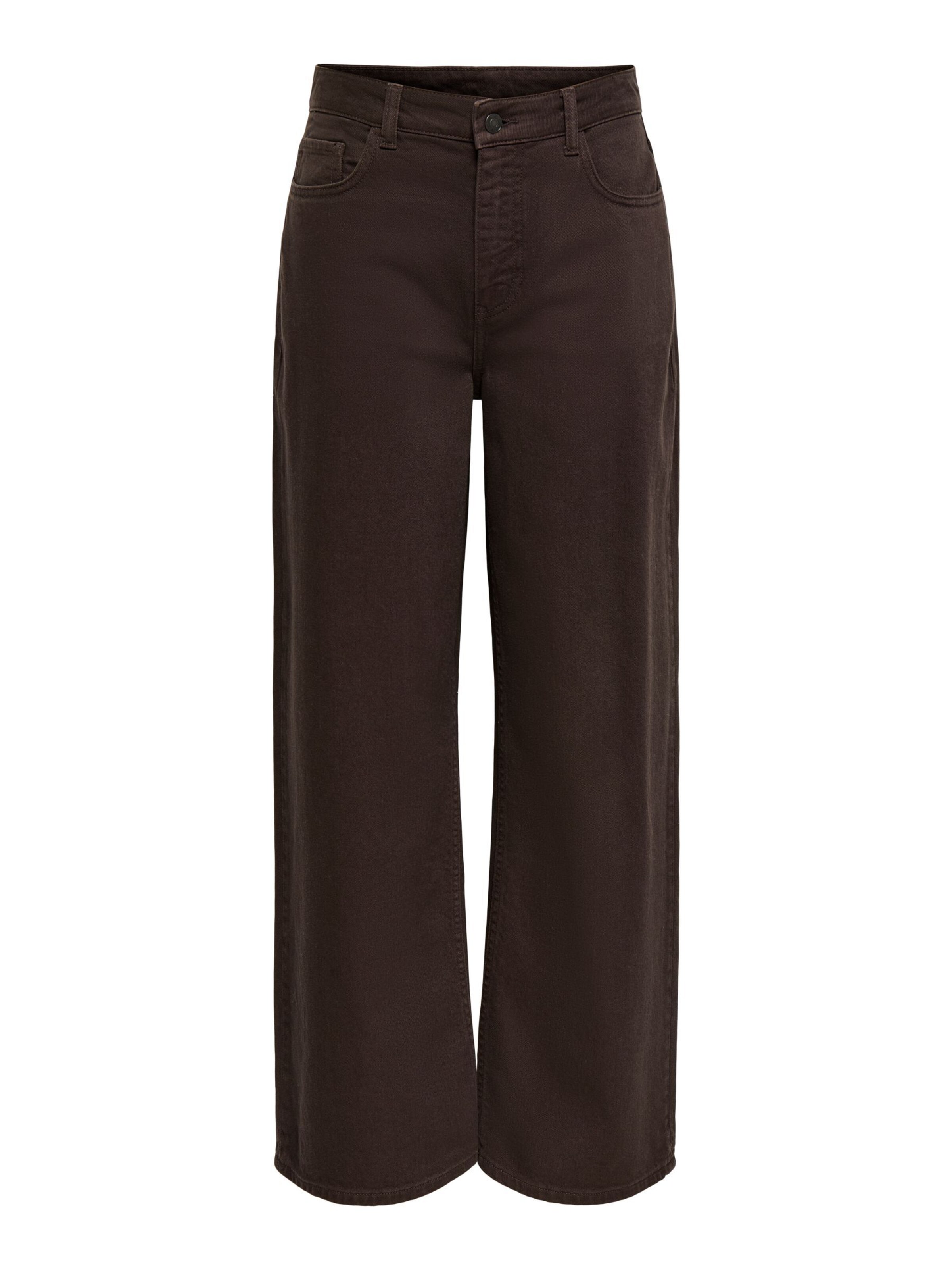 JDY Jean 'CARINA' en 32-33/34 en marron, Vue avec produit