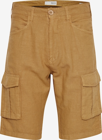 !Solid Cargo Pants in Brown: front