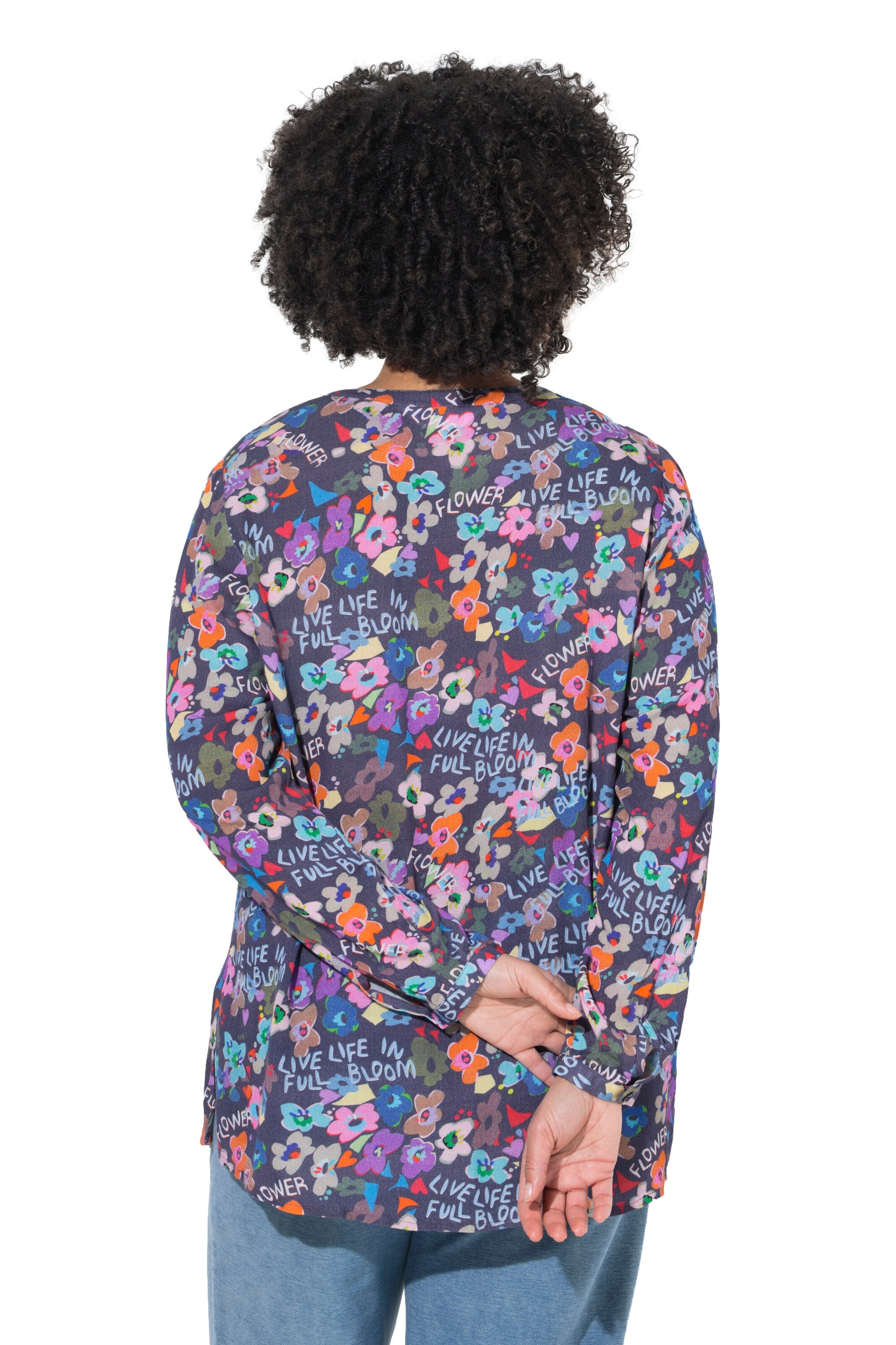 Angel of Style Bluse in Mischfarben
