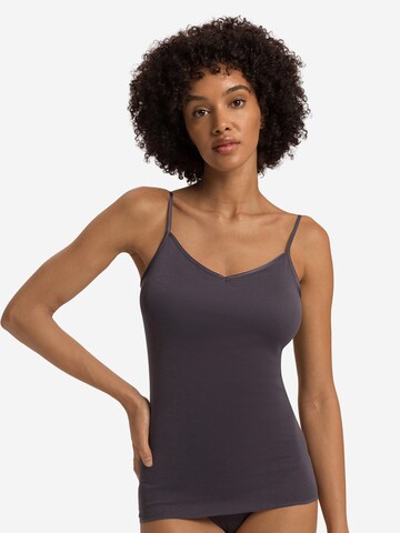 Hanro Undershirt 'Cotton Seamless' in Grey