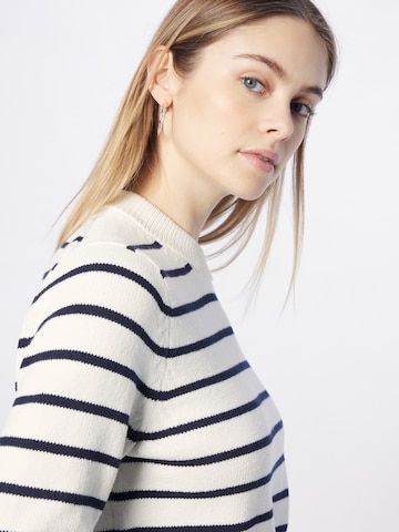 TOMMY HILFIGER Sweater 'Breton' in White