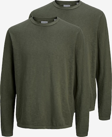 JACK & JONES Sweater 'Summer' in Green: front