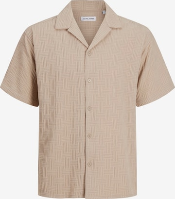 Camicia 'JJEMatteo' di JACK & JONES in beige: frontale