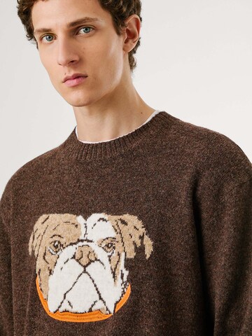 Pepe Jeans Sweater 'Phelan' in Brown