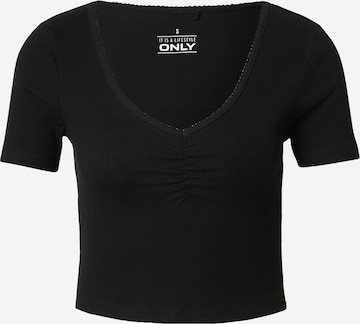 ONLY Футболка 'ONLBETTY' в Черный: спереди