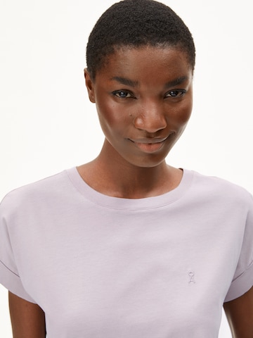 ARMEDANGELS T-Shirt IDAARA in Lila