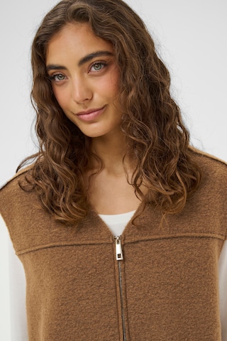 CULTURE Cardigan 'CUova' i brun