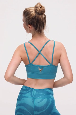 Kismet Yogastyle Bralette Sports Bra 'Rami' in Blue