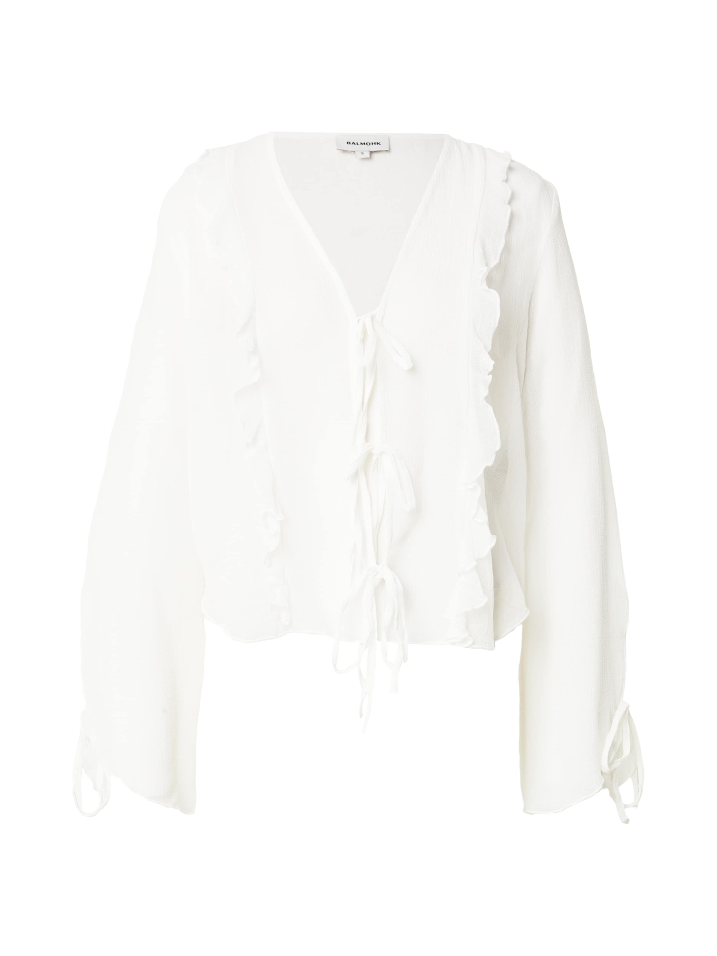 Camicia da donna in XS BALMOHK di colore bianco, Visualizzazione prodotti