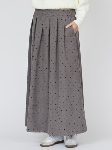 SISTERS POINT Skirt 'USLA' in Grey: front