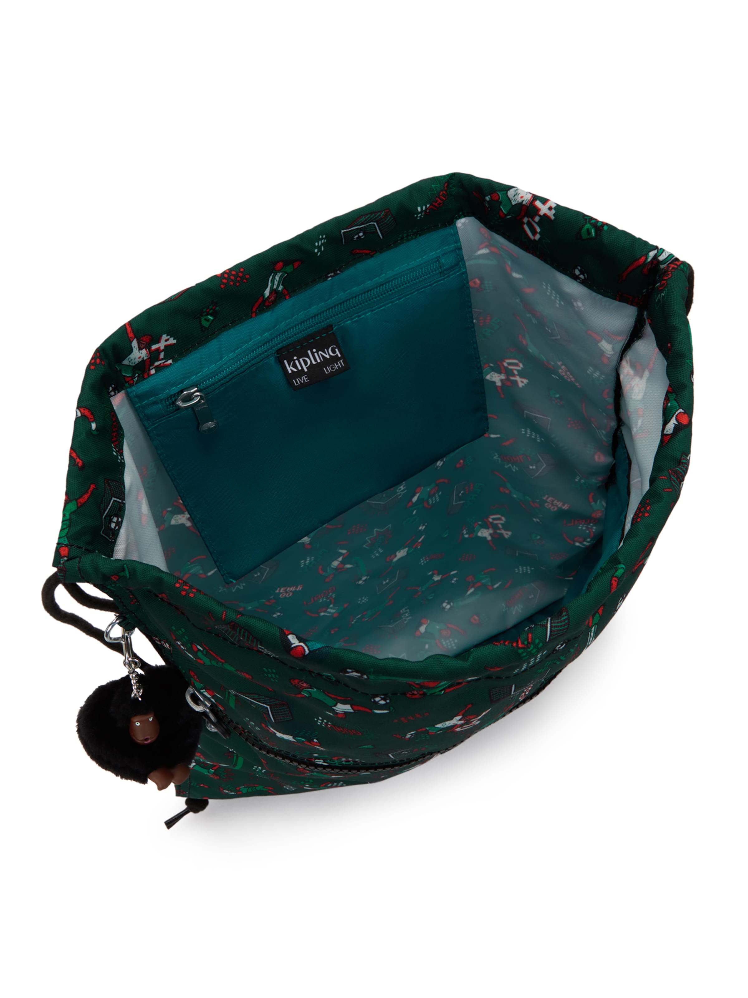 KIPLING Turnbeutel 'Supertaboo' in Grün