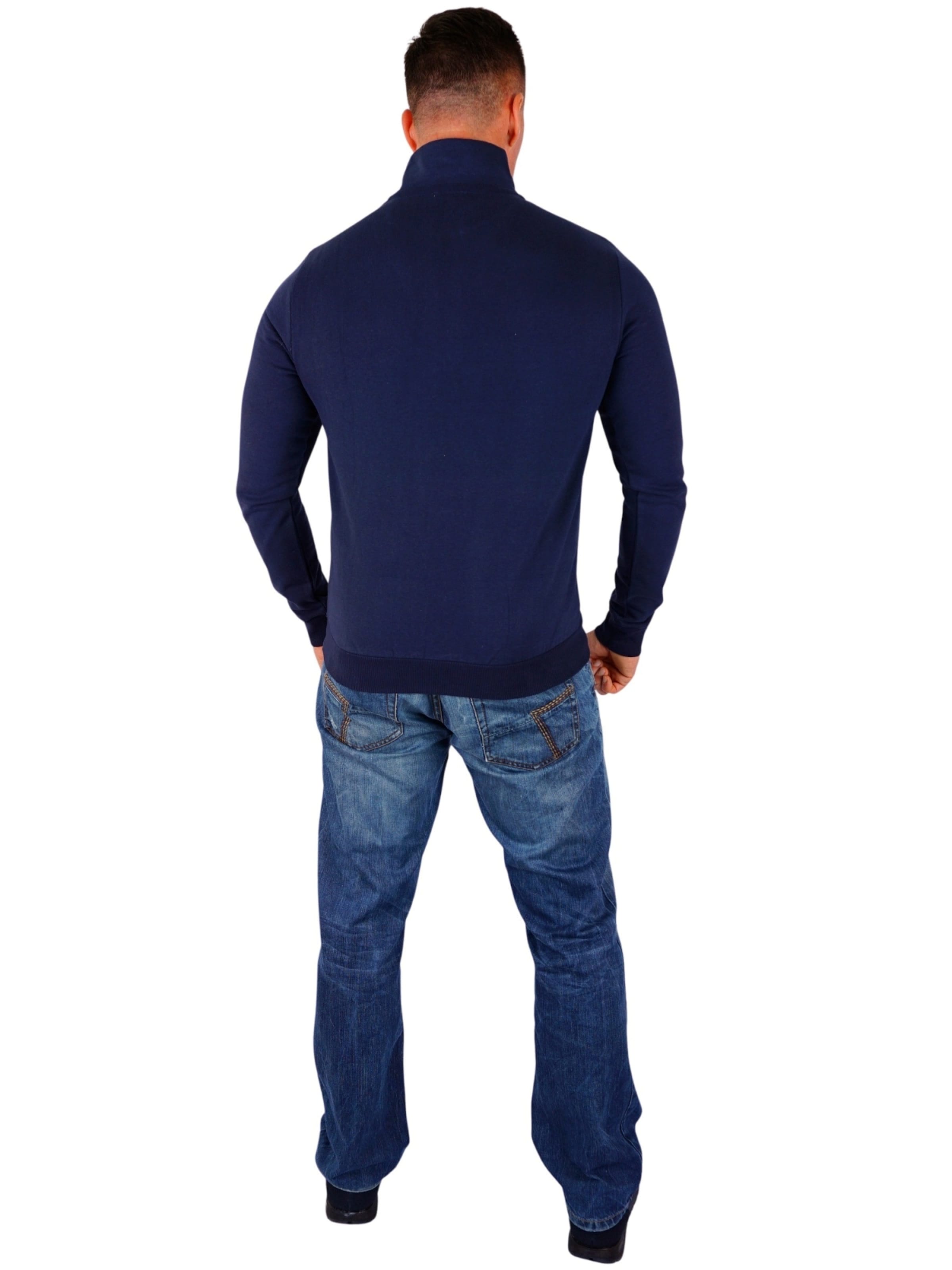 U.S. POLO ASSN. Sweatshirt i blå