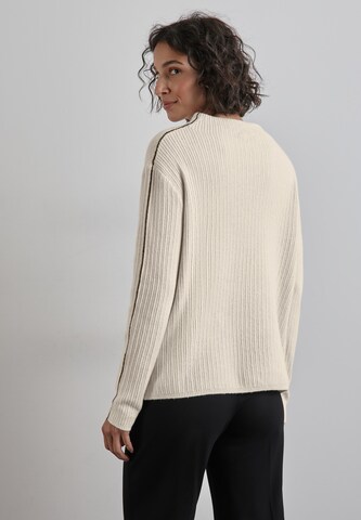 STREET ONE Pullover in Weiß