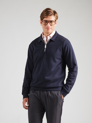 Pullover di Lindbergh in blu: frontale