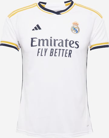 ADIDAS PERFORMANCE Jersey 'Real Madrid 23/24' in White: front