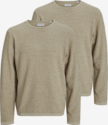 JACK & JONES Pullover 'George' in Beige: Vorderseite