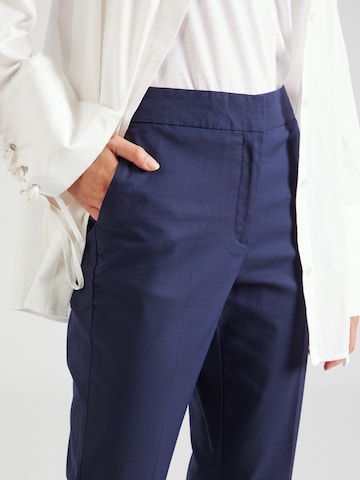 GANT Slimfit Spodnie w kant 'SLACK' w kolorze niebieski
