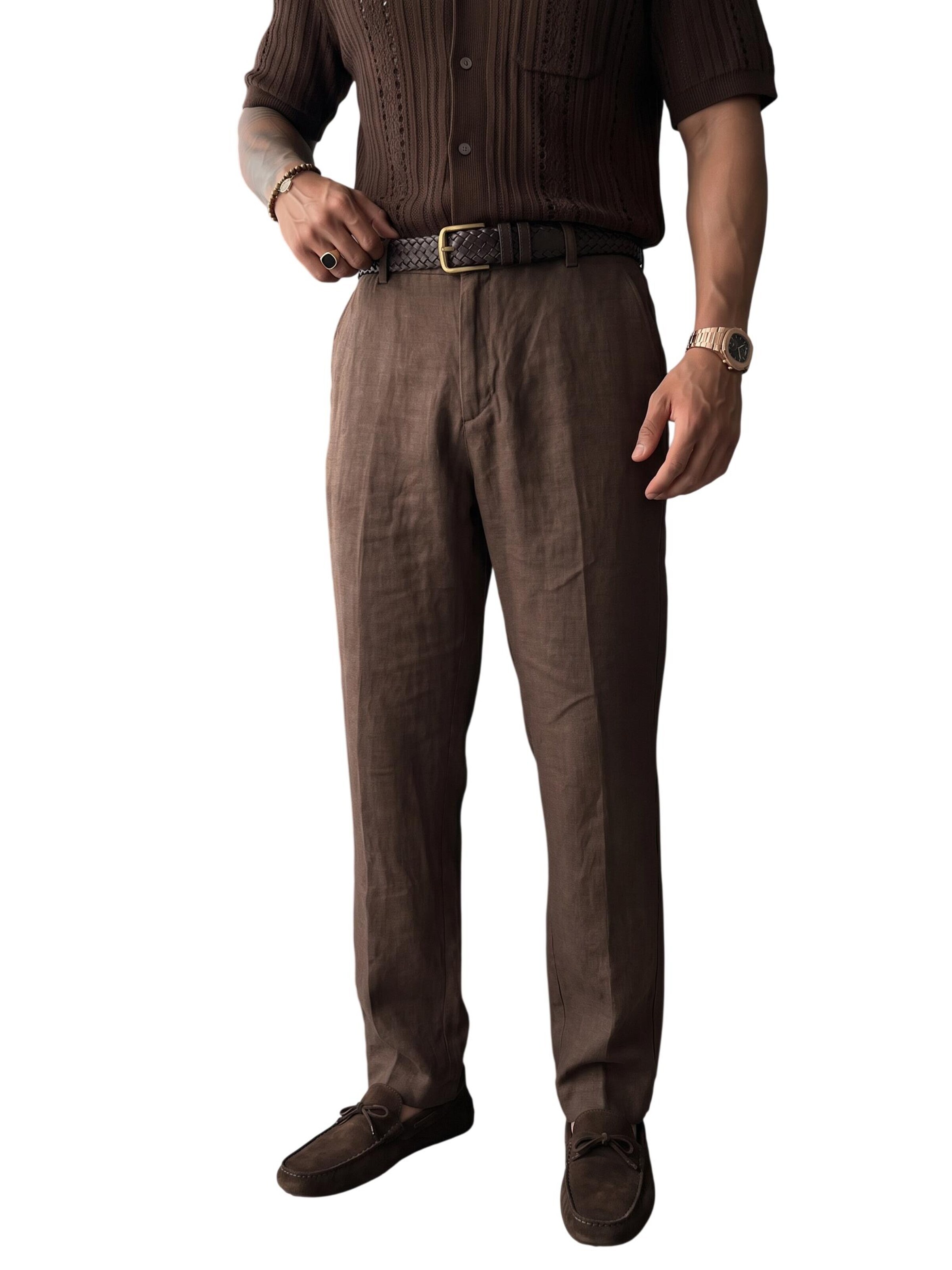 Kleidermafia Pants in 24 in Dark brown, Item view