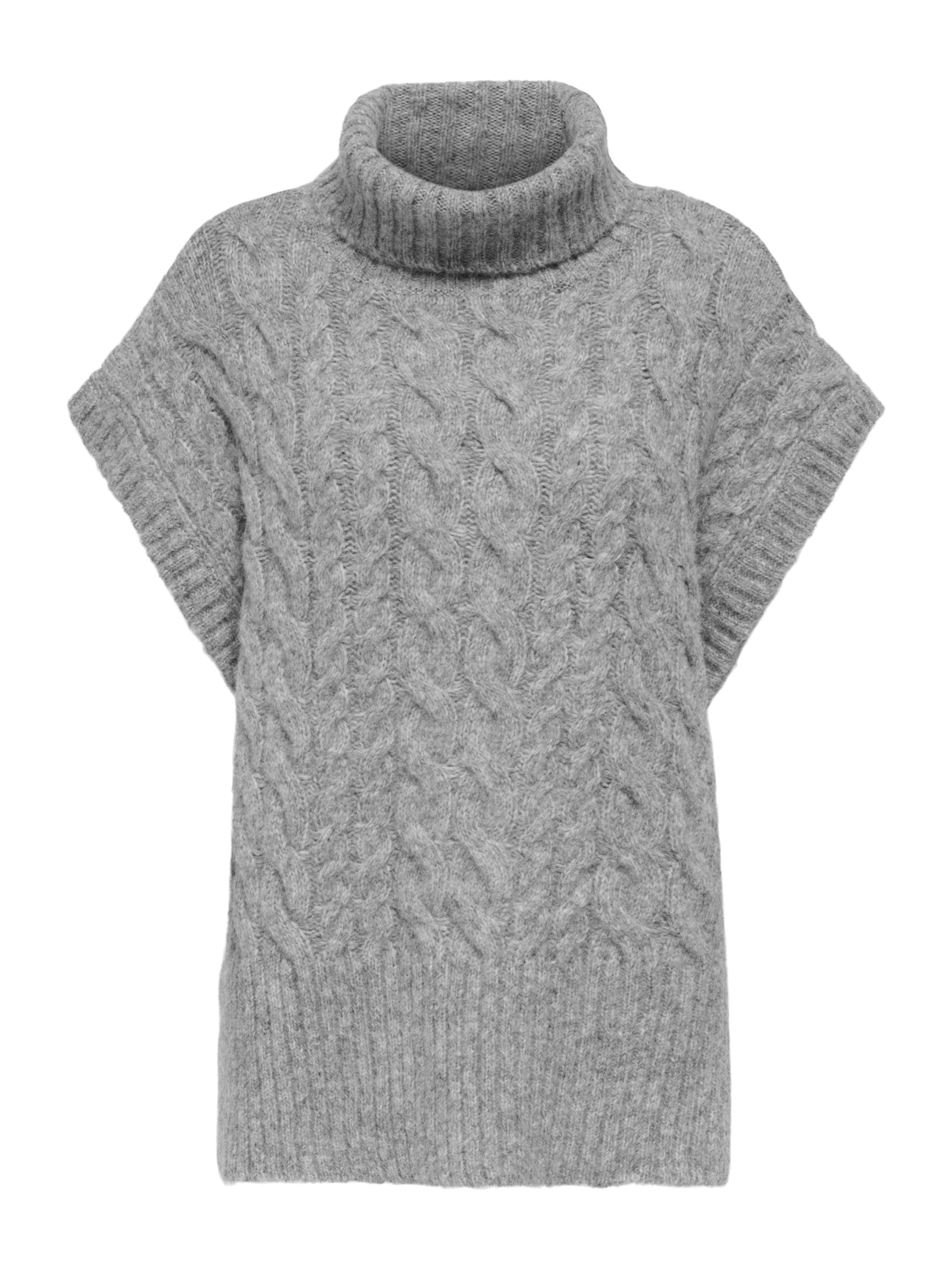 ONLY Sweater 'IDA' in Grey: front