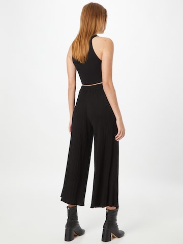 LOVJOI Wide leg Trousers 'LATHI' in Black