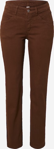 MAC Jeans 'Dream' in Brown: front