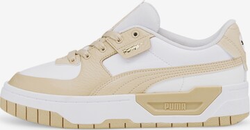 PUMA - Zapatillas deportivas bajas en blanco: frente