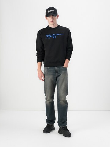 KARL LAGERFELD JEANS Majica | črna barva