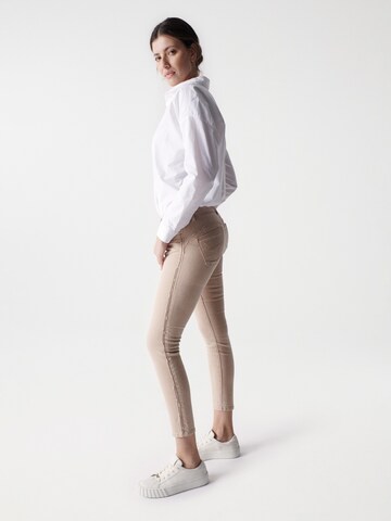 Salsa Jeans Skinny Jeans 'WONDER' in Beige