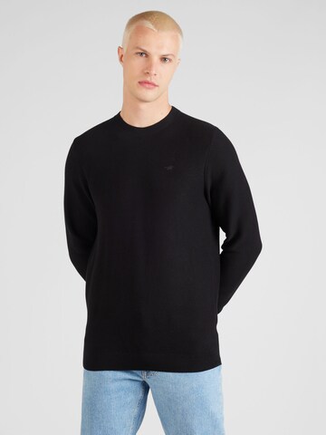 MUSTANG Pullover 'Emil' in Schwarz: predná strana