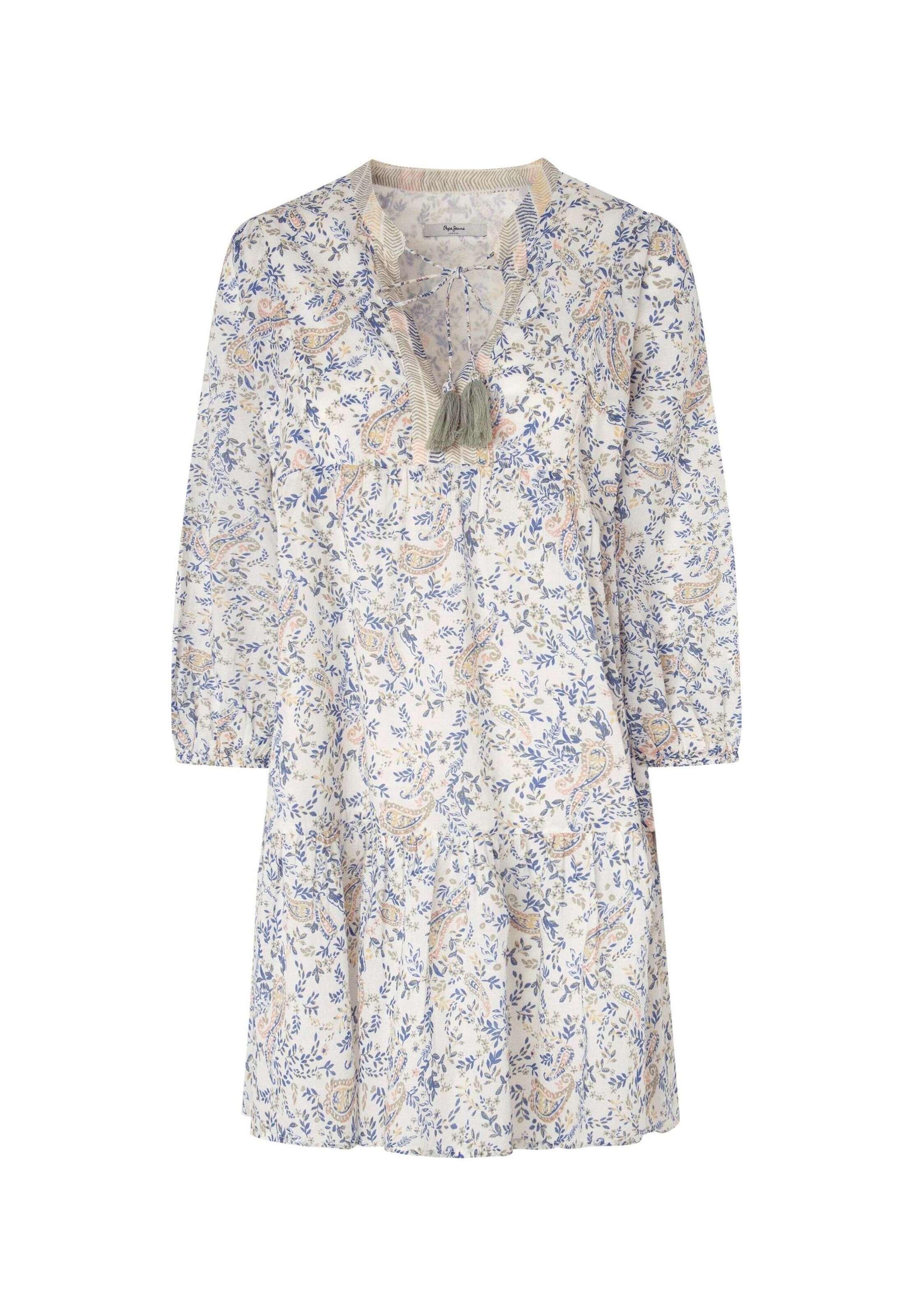 Pepe Jeans Kleid in Beige: Vorderseite