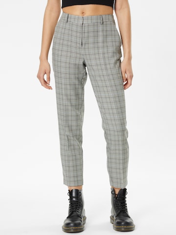 Coupe slim Pantalon à plis Dorothy Perkins en bleu : devant