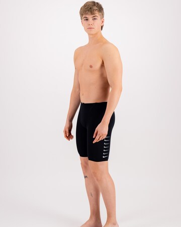Nike Swim Sportbadehose in Schwarz