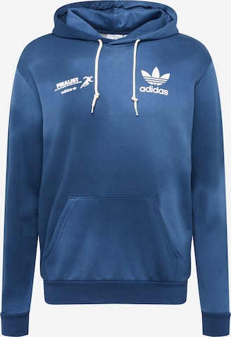 ADIDAS ORIGINALS Collegepaita 'Graphics Mellow Ride Club' värissä sininen: edessä