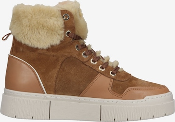 SCAPA High-Top Sneakers in Brown