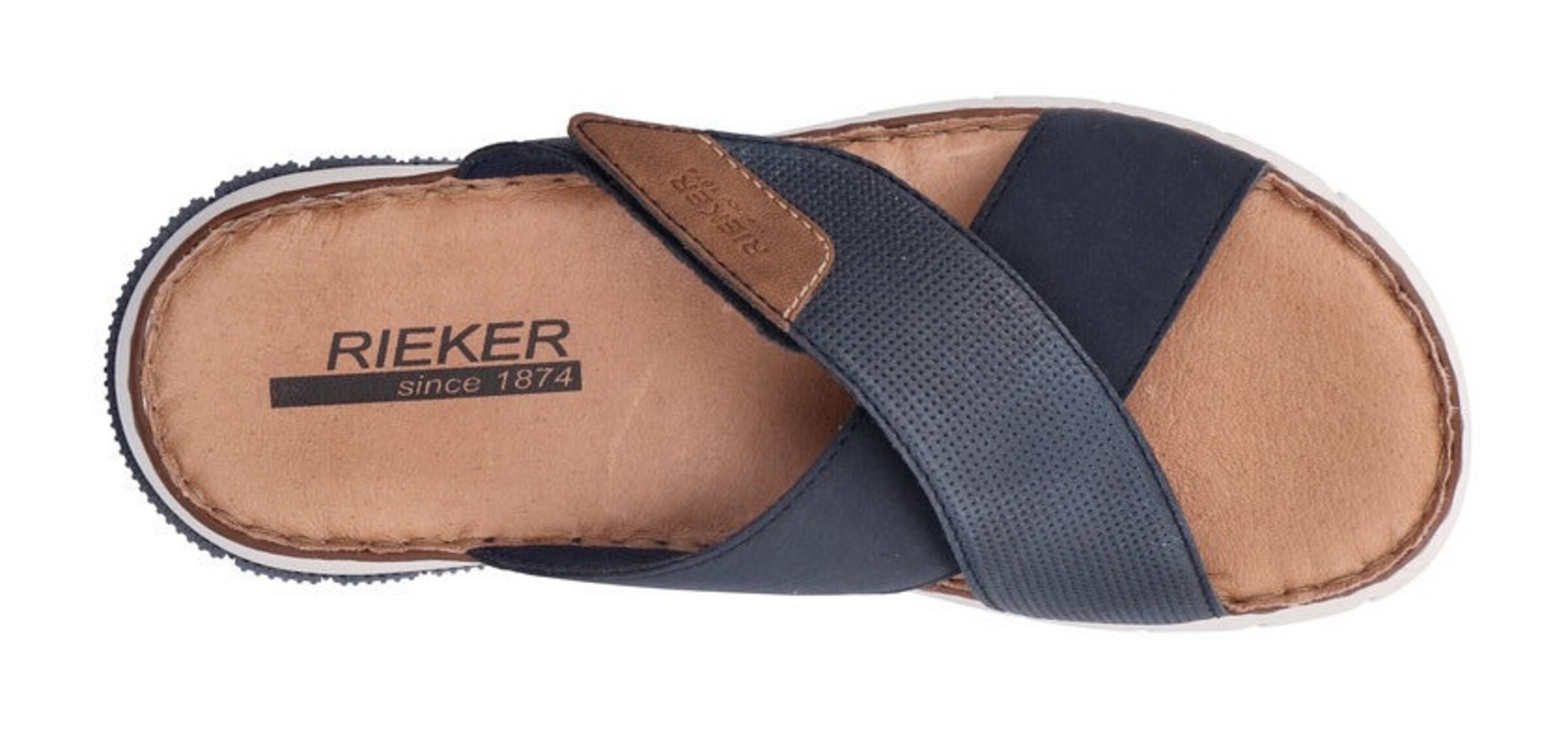 Mule Rieker en bleu