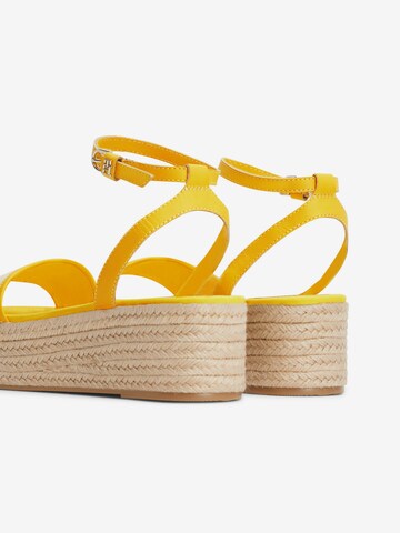 TOMMY HILFIGER Sandals in Yellow