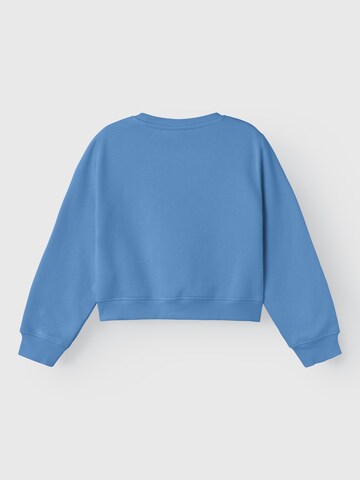 NAME IT Sweatshirt 'KALISSE' i blå