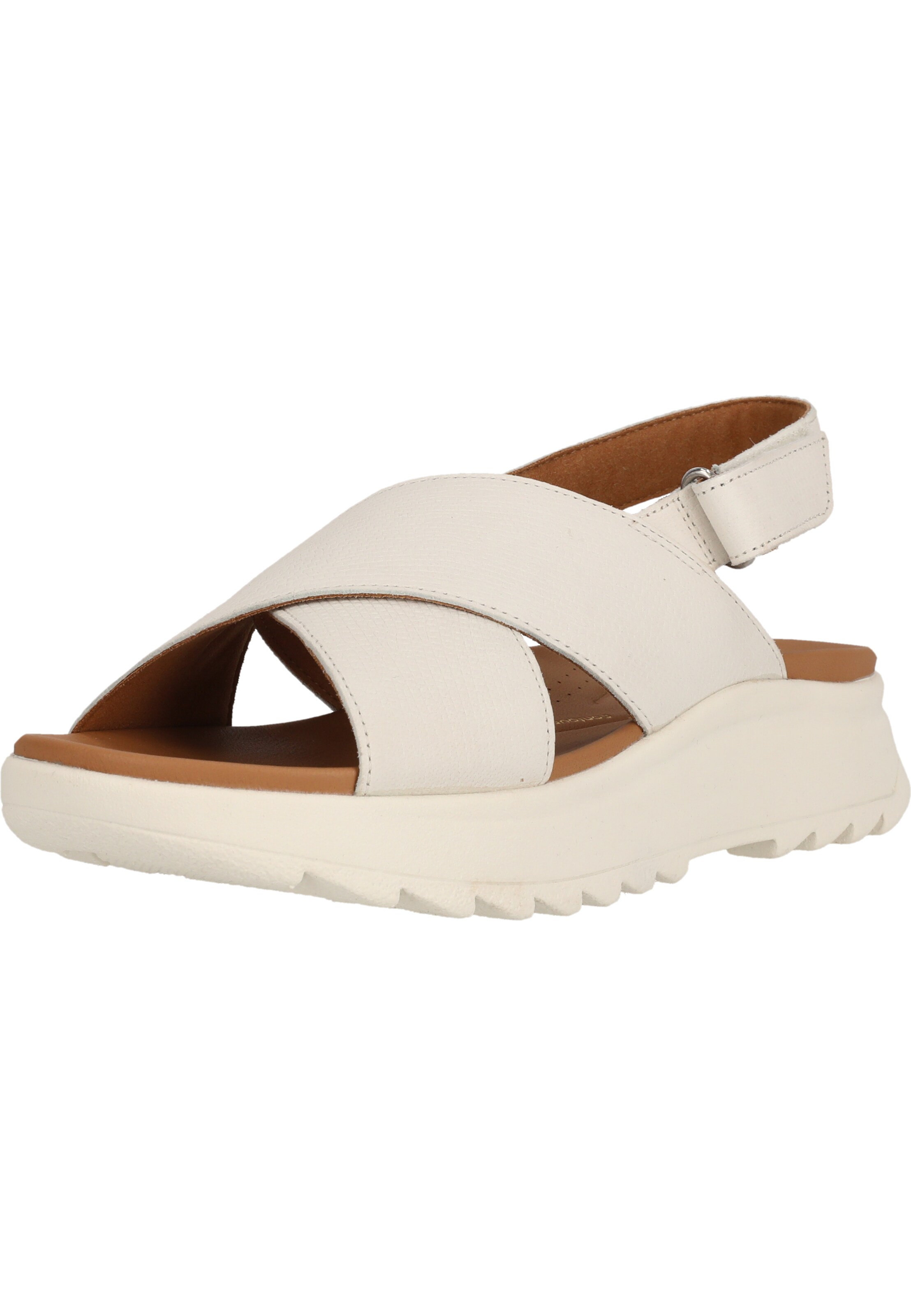 CLARKS Sandale 'DashLite' in Weiß: Vorderseite