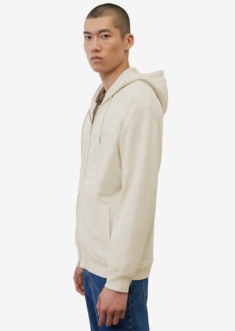 Marc O'Polo Zip-Up Hoodie in Brown