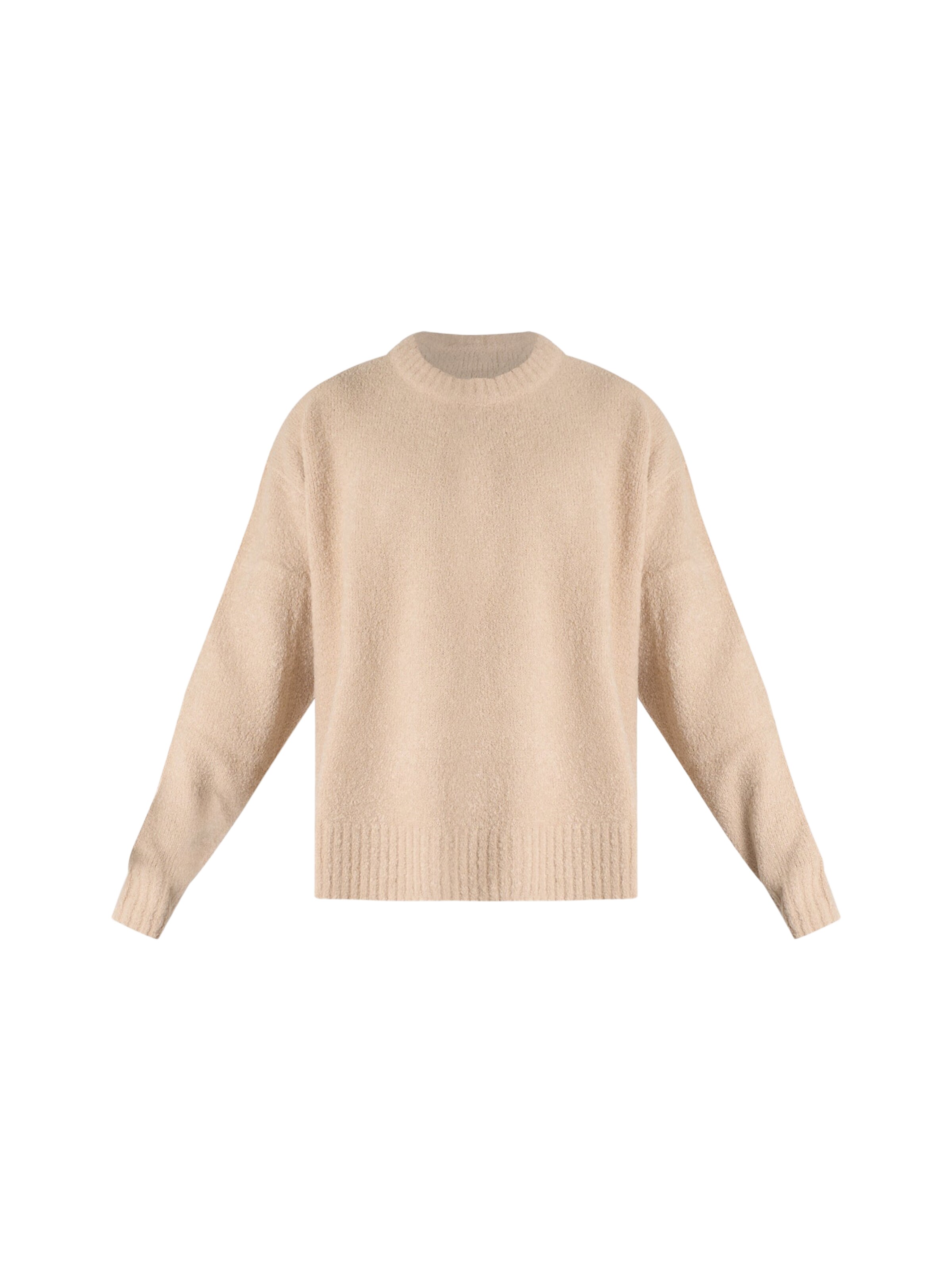 AMISH Trui in Beige: voorkant