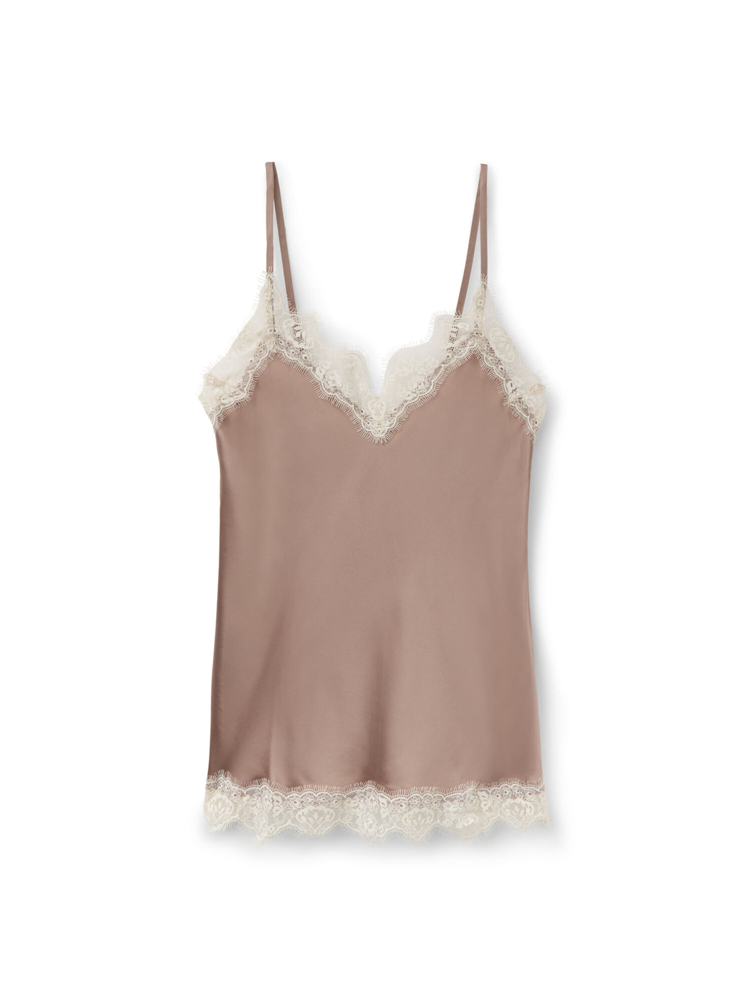 INTIMISSIMI Schlafshirt in Braun: Vorderseite