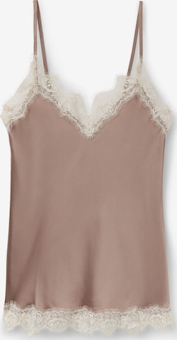 INTIMISSIMI Schlafshirt in Braun: Vorderseite