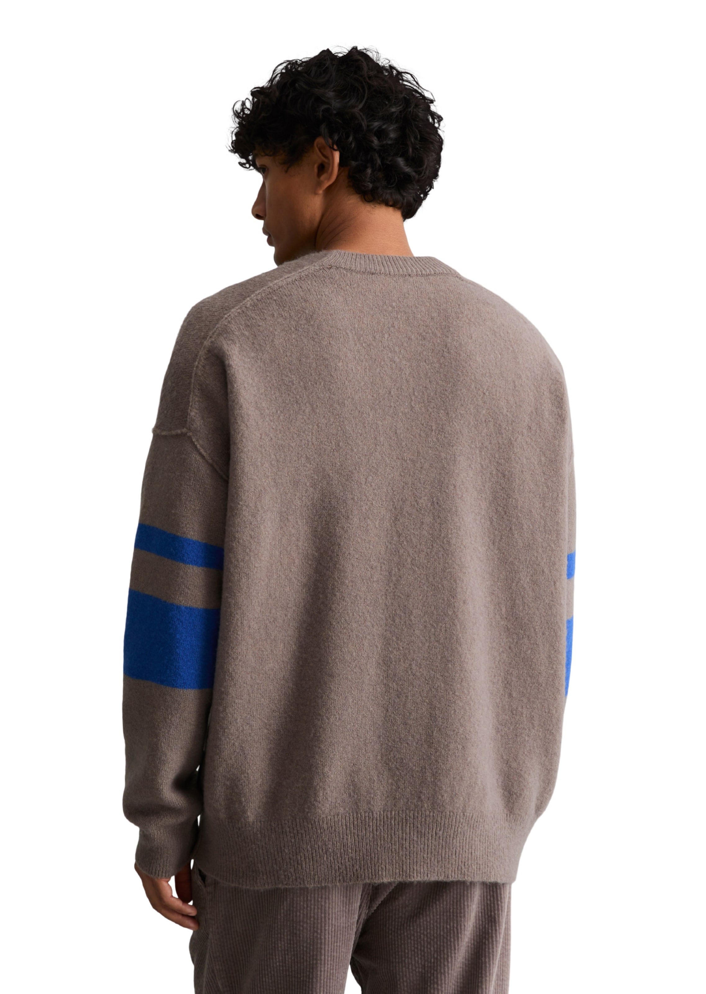 Marc O'Polo DENIM Strickjacke in Braun: Rückseite