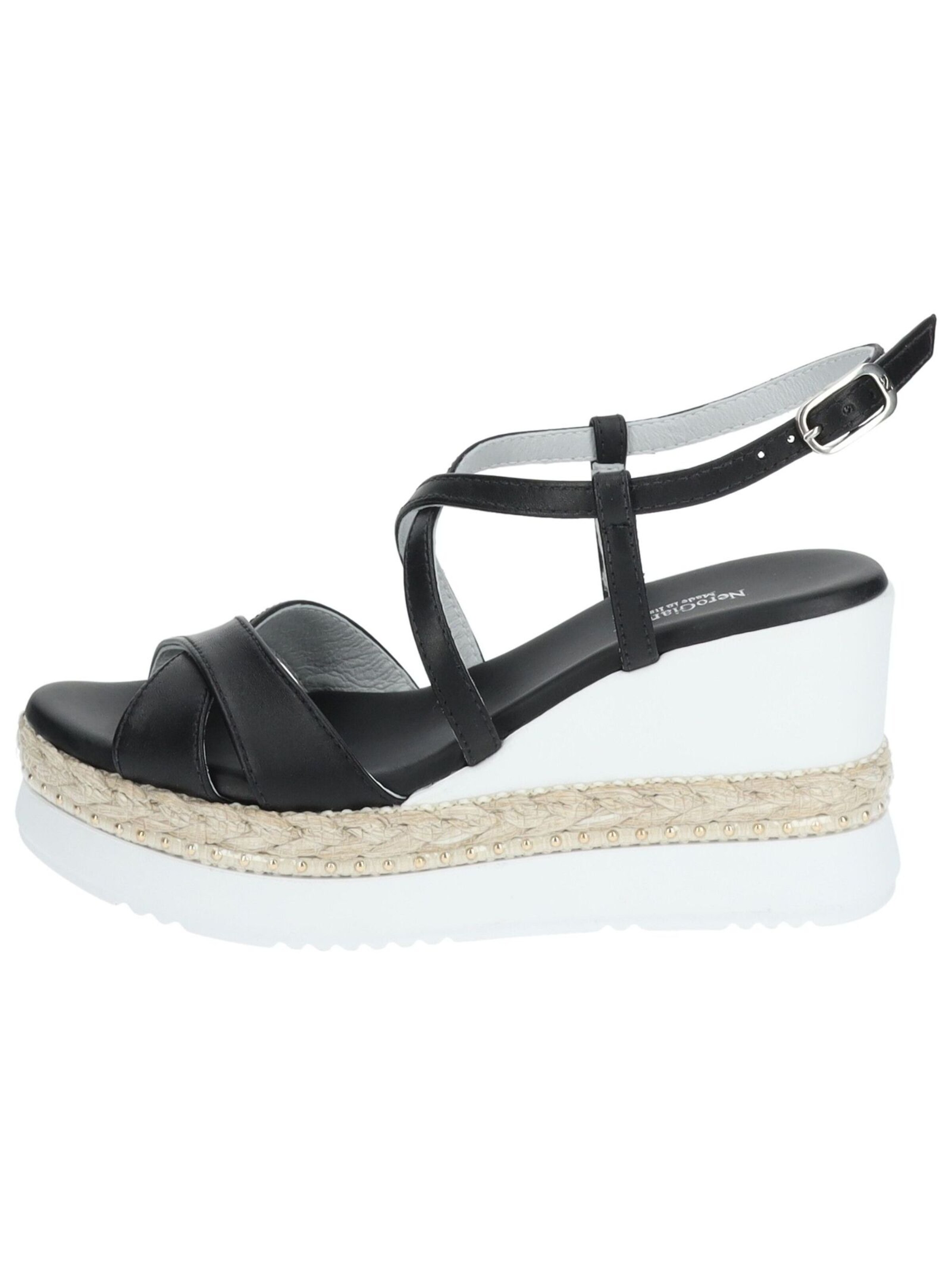 Nero Giardini Sandalen met riem in Zwart