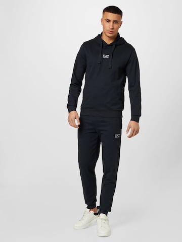 EA7 Emporio Armani Joggingpak in Blauw: voorkant