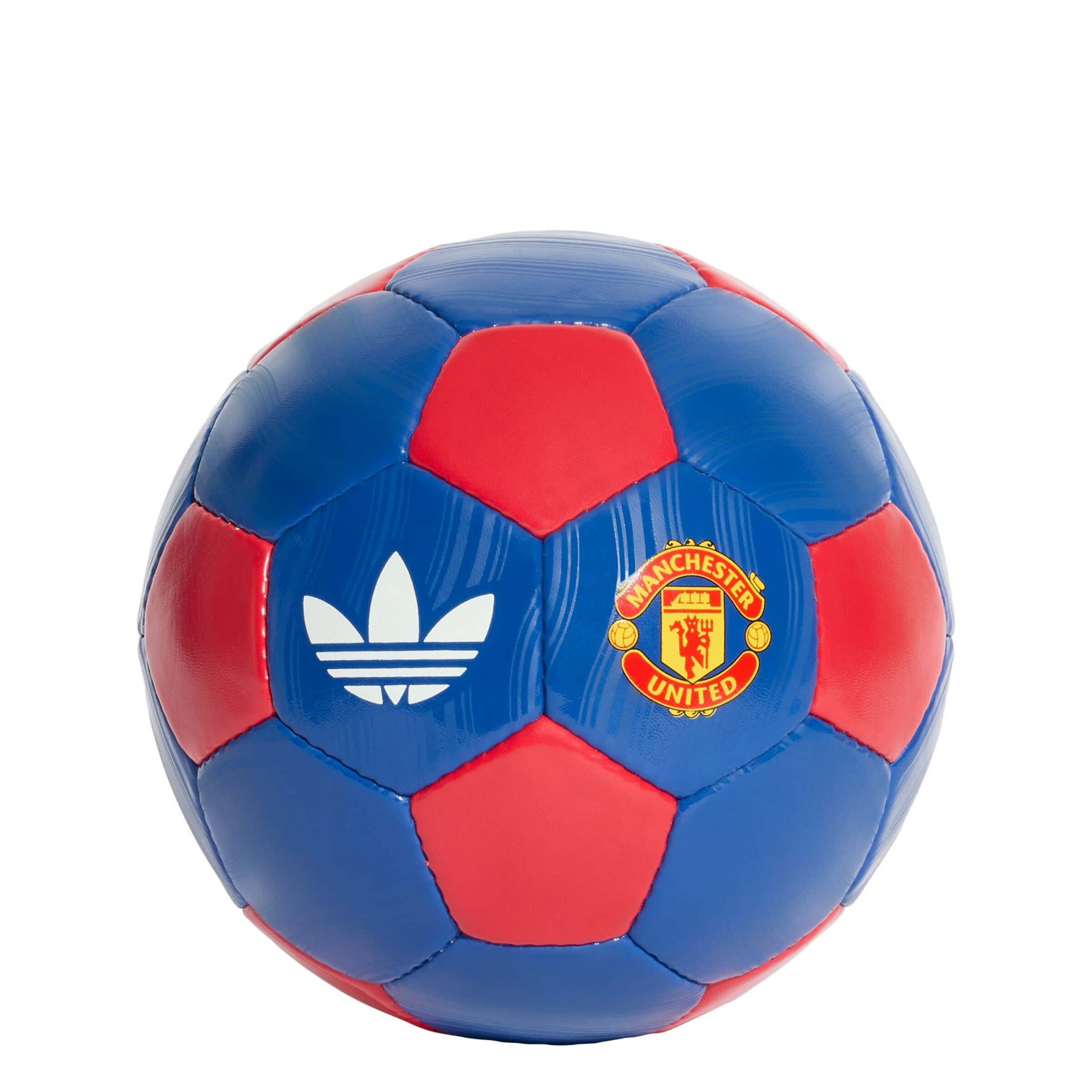 ADIDAS PERFORMANCE Balle 'Manchester United Club' en 5 en bleu / jaune / rouge / blanc, Vue avec produit