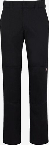 DICKIES Regular Trousers in Black: front