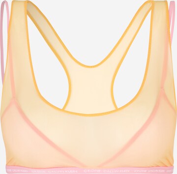 Calvin Klein Underwear Regular Bra 'Pride' in Yellow: front