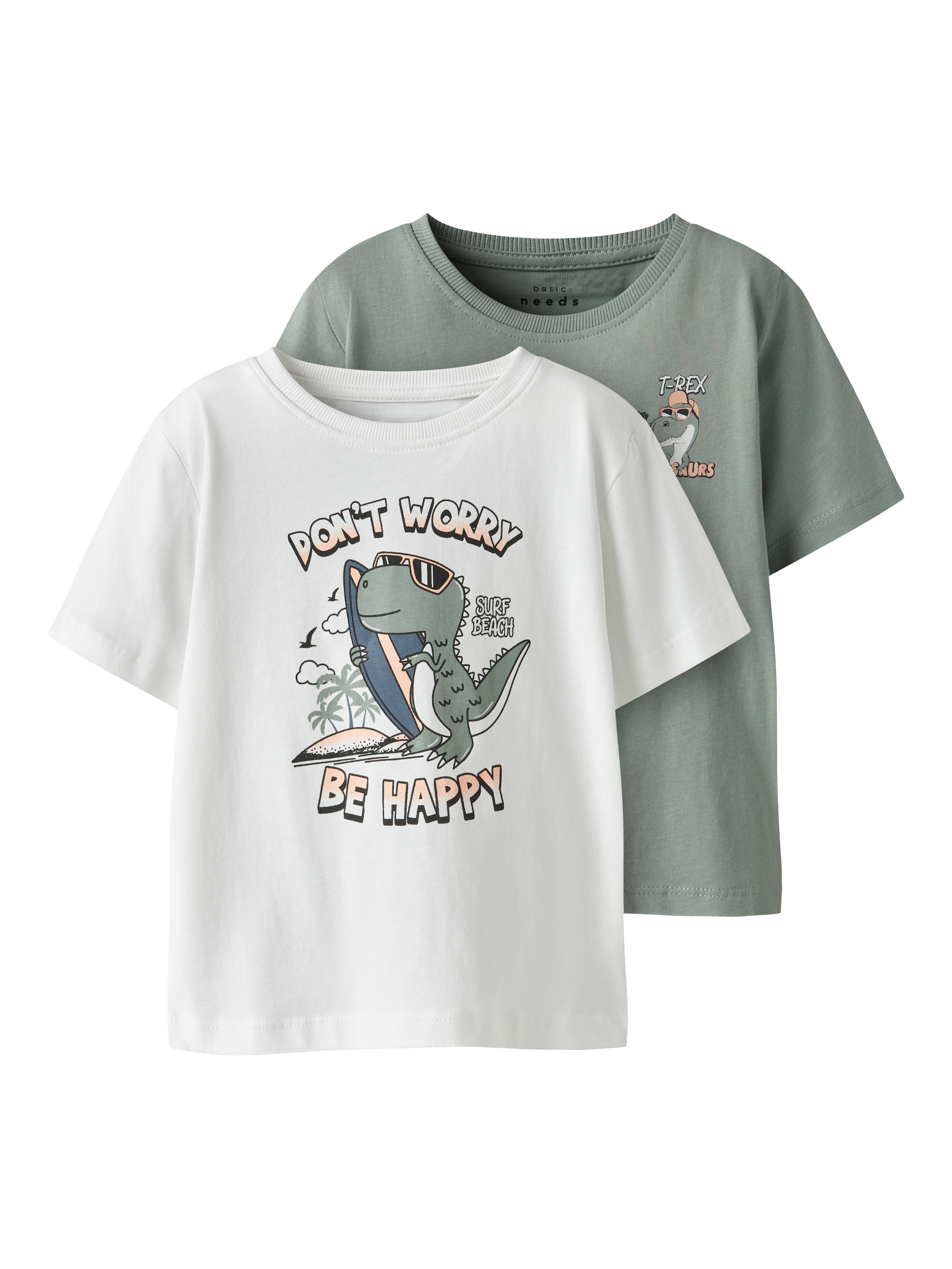 Maglietta 'Vagno' di NAME IT in verde: frontale