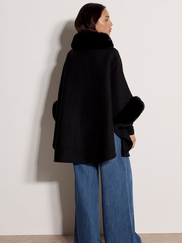 Veste bavaroise ' Cape mit Gürtel ' Apricot en noir